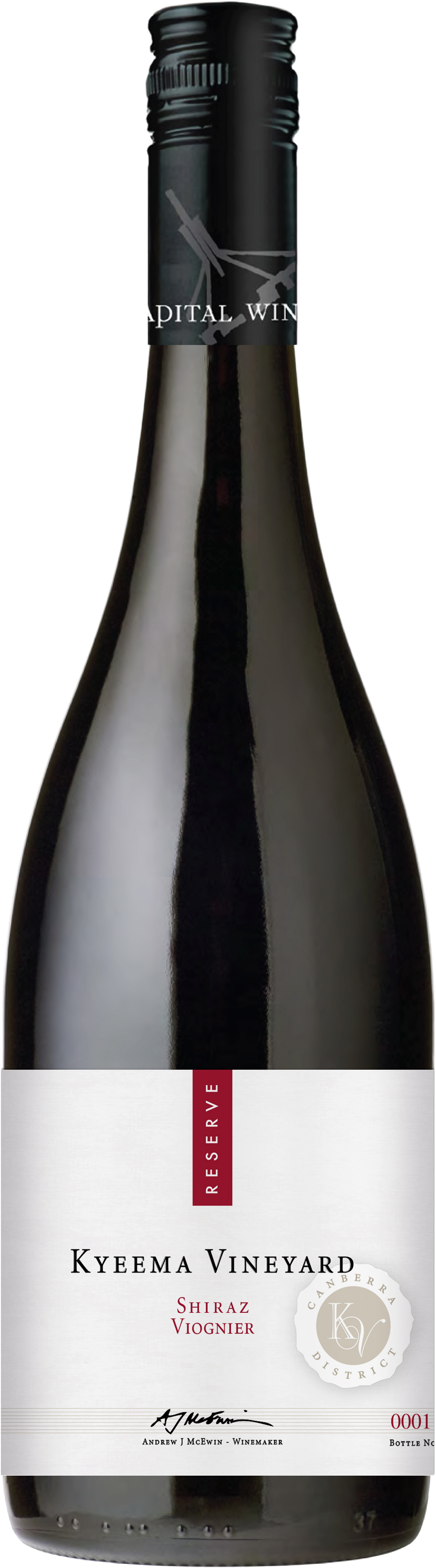 Capital Wines Kyeema Vineyard Canberra District Shiraz Viognier